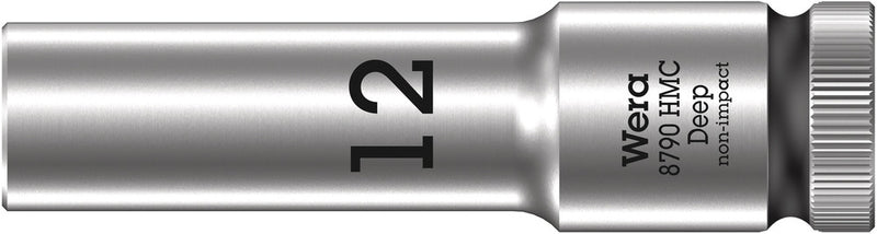 Wera 05004552001 8790 HMC Deep socket with 1/2" drive, 12 x 83 mm