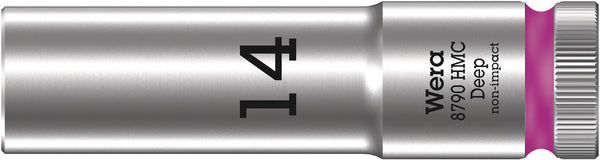 Wera 05004554001 8790 HMC Deep socket with 1/2" drive, 14 x 83 mm