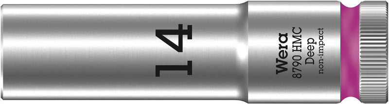 Wera 05004554001 8790 HMC Deep socket with 1/2" drive, 14 x 83 mm