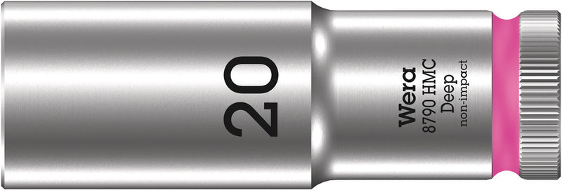 Wera 05004560001 8790 HMC Deep socket with 1/2" drive, 20 x 83 mm