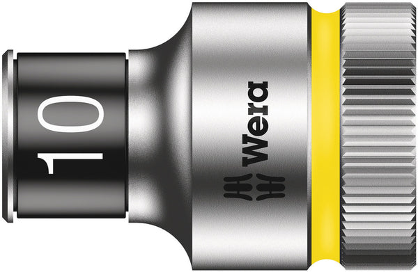 Wera 05003730001 8790 HMC HF Zyklop socket with 1/2" drive with holding function, 10 x 37 mm