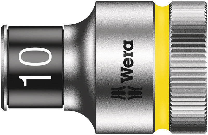 Wera 05003730001 8790 HMC HF Zyklop socket with 1/2" drive with holding function, 10 x 37 mm