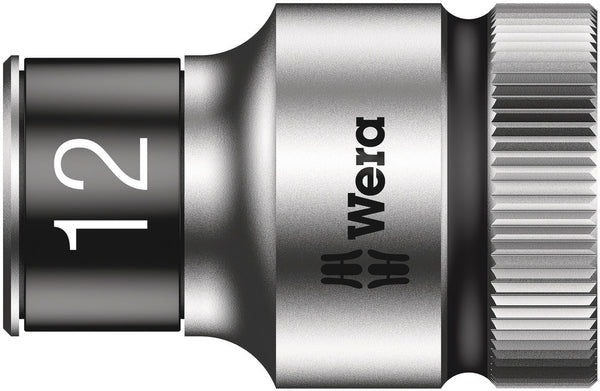 Wera 05003732001 8790 HMC HF Zyklop socket with 1/2" drive with holding function, 12 x 37 mm