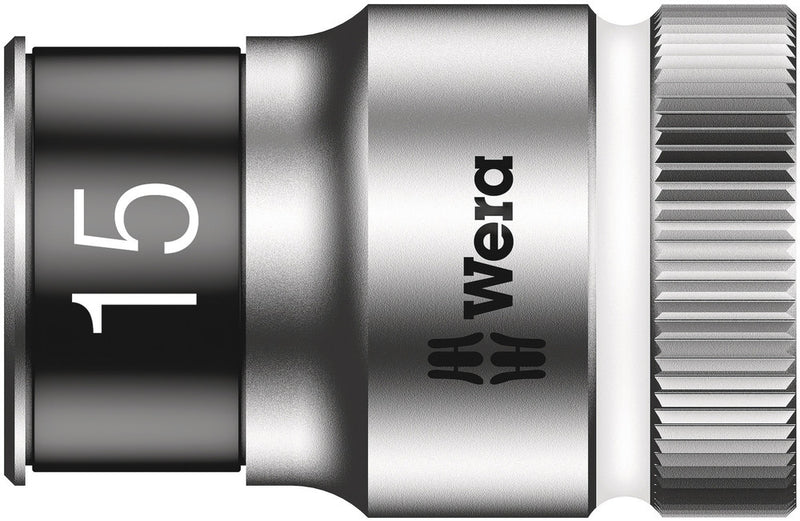 Wera 05003735001 8790 HMC HF Zyklop socket with 1/2" drive with holding function, 15 x 37 mm