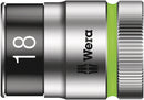 Wera 05003738001 8790 HMC HF Zyklop socket with 1/2" drive with holding function, 18 x 37 mm