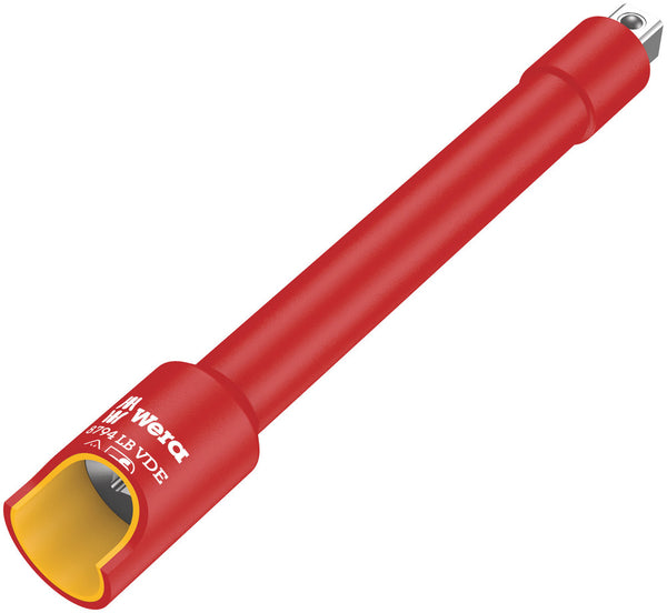 Wera 05004965001 8794 LB VDE Zyklop extension, insulated, long, 3/8", 3/8" x 166 mm