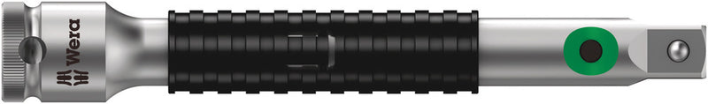 Wera 050036420018796 SC Zyklop "flexible-lock" extension with free-turning sleeve, short, 1/2", 1/2" x 125 mm