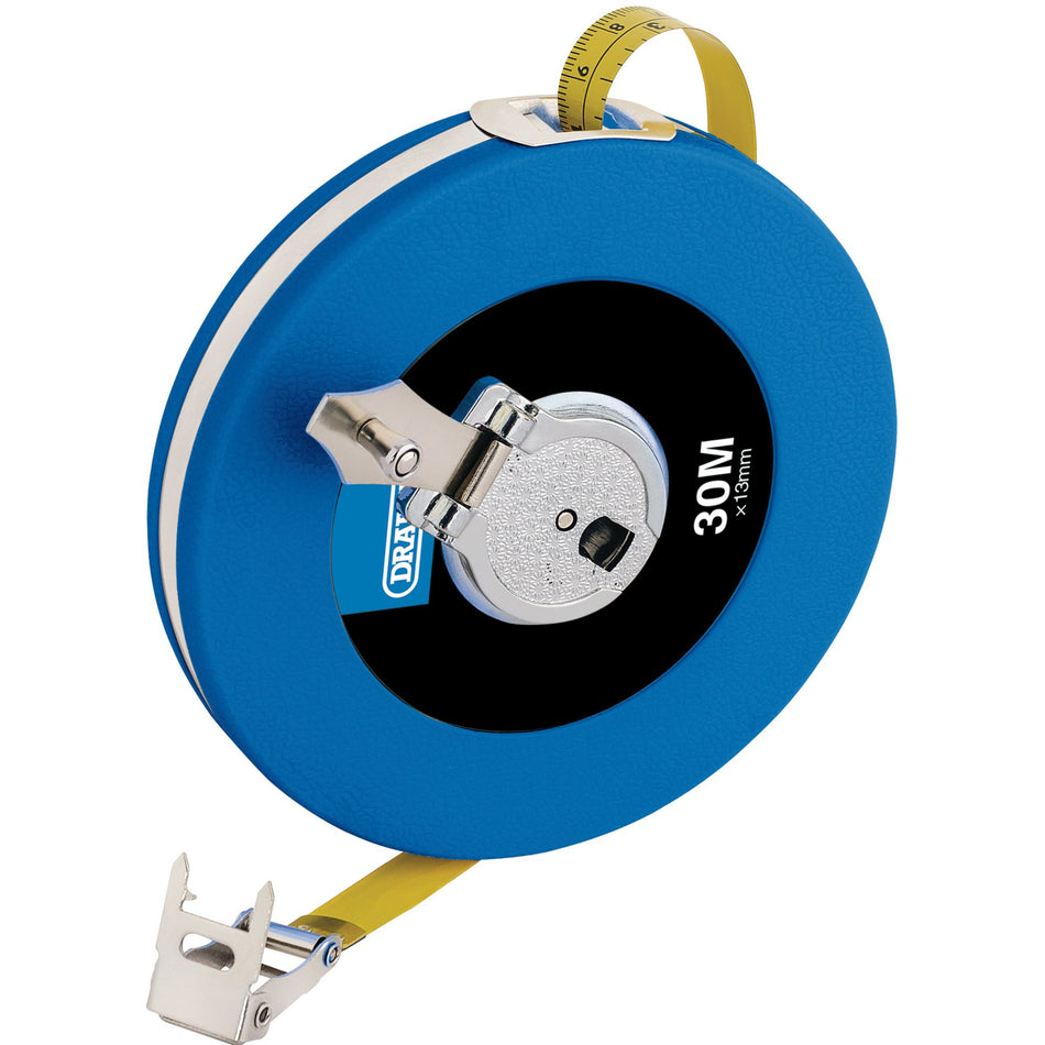 Draper 88217 Steel Measuring Tape, 30m/100ft x 13mm