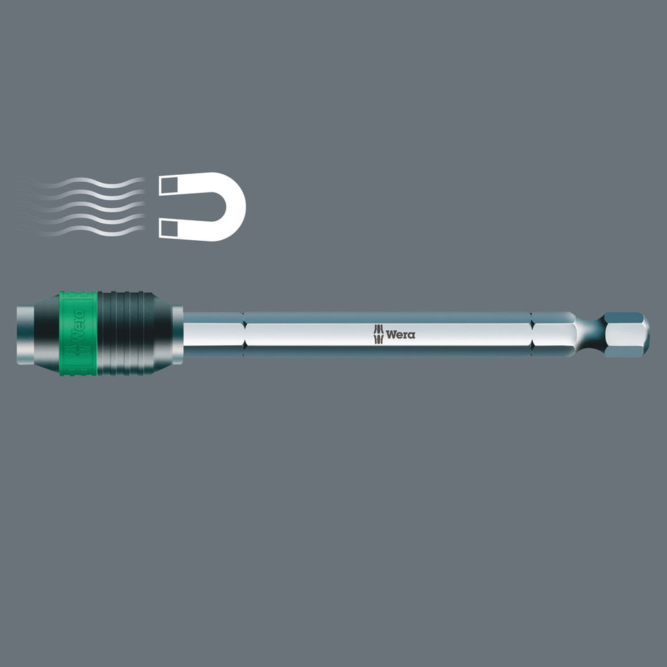 Wera 05052504001 889/4 R Rapidaptor Universal Bit Holder, 1/4" x 100 mm
