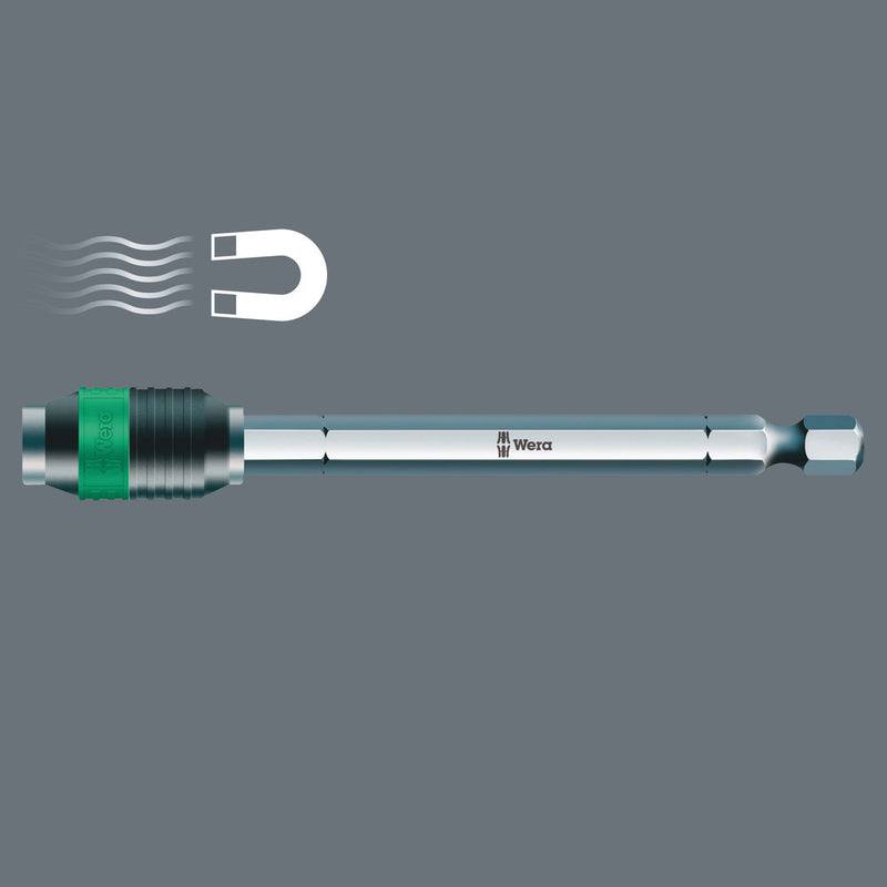 Wera 05052504001 889/4 R Rapidaptor Universal Bit Holder, 1/4" x 100 mm