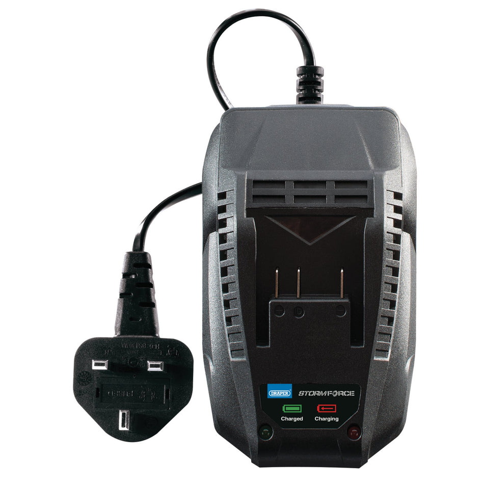 Draper 89425 Draper Storm Force® 20V Charger For Power Interchange Range of Batteries