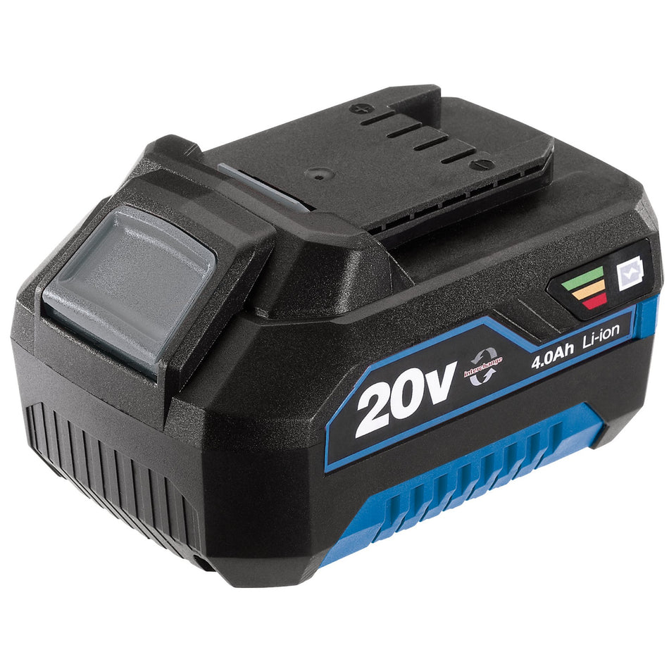 Draper 89433 Draper Storm Force® 20V Li-ion Battery, 4.0Ah