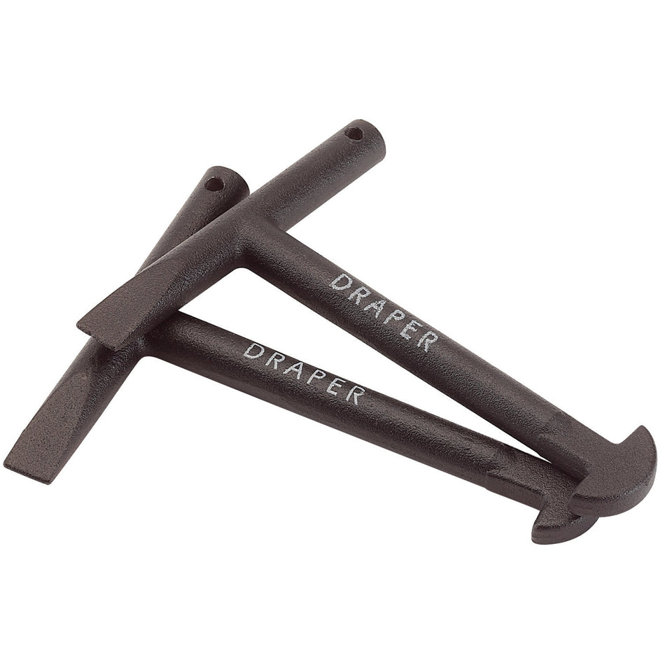 Draper 89721 Manhole Keys, 2 x 130mm