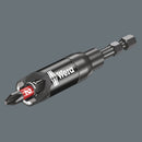 Wera 05073990001 897/4 IMP R SB Impaktor holder with retaining ring and ring magnet, 1/4" x 75 mm