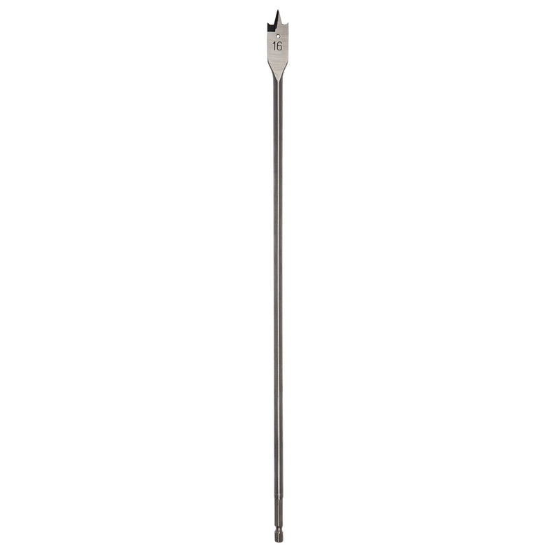 Draper 89997 Extra Long Flat Wood Bit, 16mm