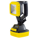 Draper 90049 COB LED Rechargeable Worklight, 10W, 1,000 Lumens, Yellow, 4 x 2.2Ah Batteries