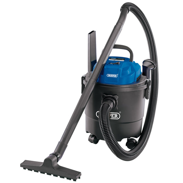 Draper 90107 230V Wet & Dry Vacuum Cleaner, 15L, 1250W