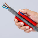 KNIPEX 90 22 01 SB TwistCut for corrugated tubes