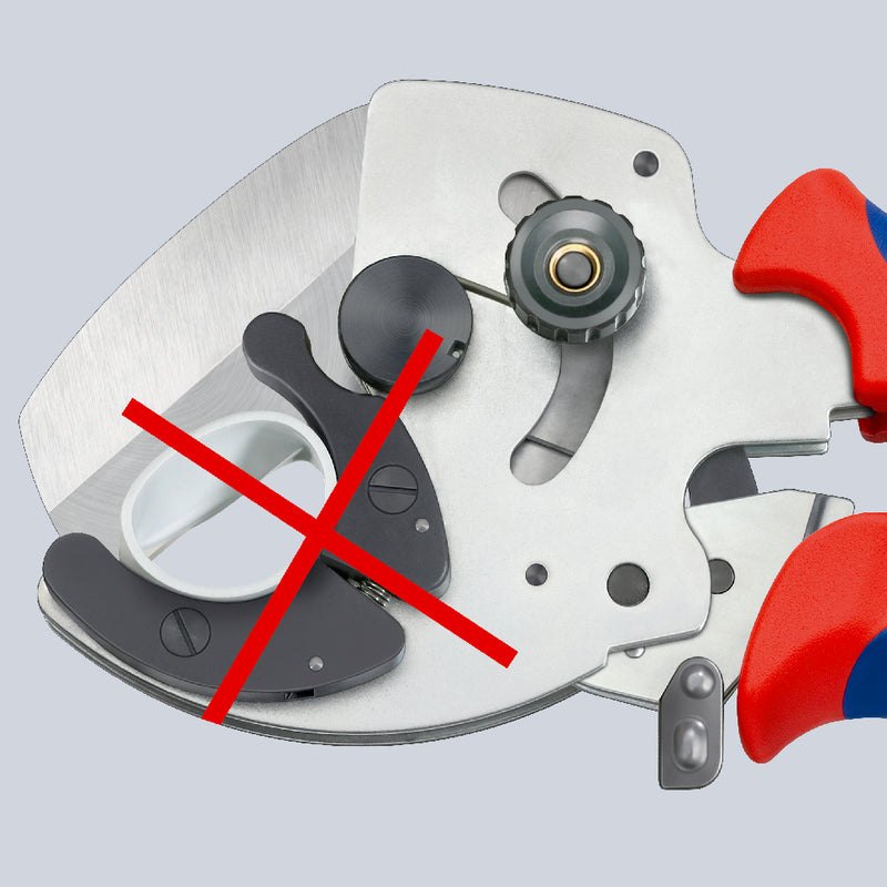 KNIPEX 90 25 40 Pipe Cutter for composite and plastic