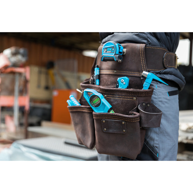 OX Tools OX-P263604 Pro Oil Tanned Leather 4 Piece Construction Rig