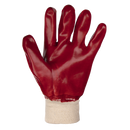 Sealey 9106XL/12 PVC Knit Wrist Gloves (X-Large) - Pack of 12 Pairs