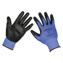 Sealey 9117L/B120 Lightweight Precision Grip Gloves (Large) - Pack of 120 Pairs