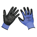 Sealey 9117XL/12 Lightweight Precision Grip Gloves (X-Large) - Pack of 12 Pairs