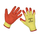 Sealey 9121XL Super Grip Knitted Gloves Latex Palm (X-Large) - Pair