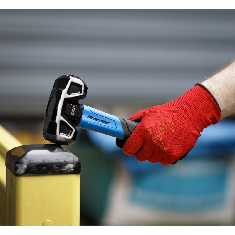 Sealey 9125L Nitrile Foam Gloves (Large) - Pair