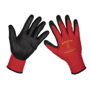 Sealey 9125XL/12 Nitrile Foam Gloves (X-Large) - Pack of 12 Pairs