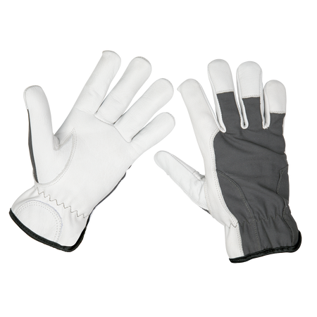 Sealey 9136L Super Cool Hide Gloves Large - Pair