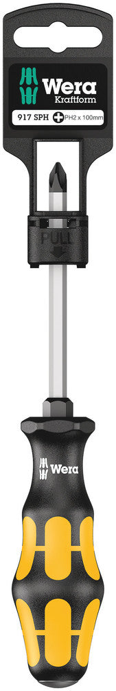 Wera 05100076001 917 SPH SB Screwdriver for Phillips screws, PH 2 x 100 mm