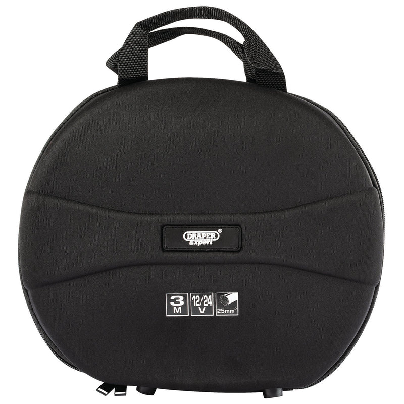 Draper 91879 Heavy Duty Booster Cables, 3m x 25mm&sup2;