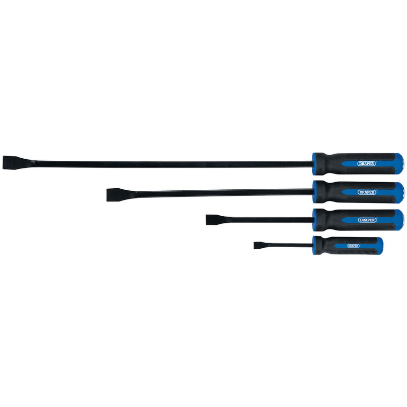 Draper 92034 Soft Grip Pry Bar Set (4 Piece)