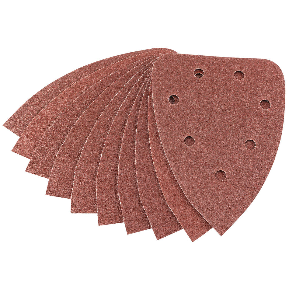 Draper 92329 Aluminium Oxide Sanding Sheets, 141 x 141 x 98mm, 80 Grit