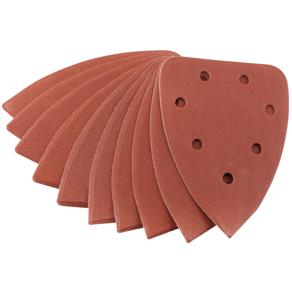 Draper 92334 Aluminium Oxide Sanding Sheets, 141 x 141 x 98mm, 240 Grit