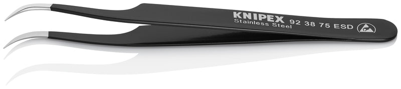 KNIPEX 92 38 75 ESD Universal Tweezers ESD stainless steel
