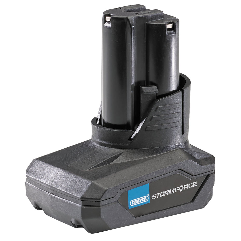 Draper 92438 Draper Storm Force® 10.8V Power Interchange Li-ion Battery, 4.0Ah