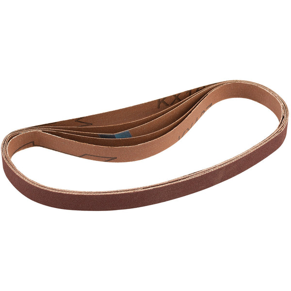 Draper 92452 Aluminium Oxide Abrasive Belts, 13 x 457mm, 240 Grit
