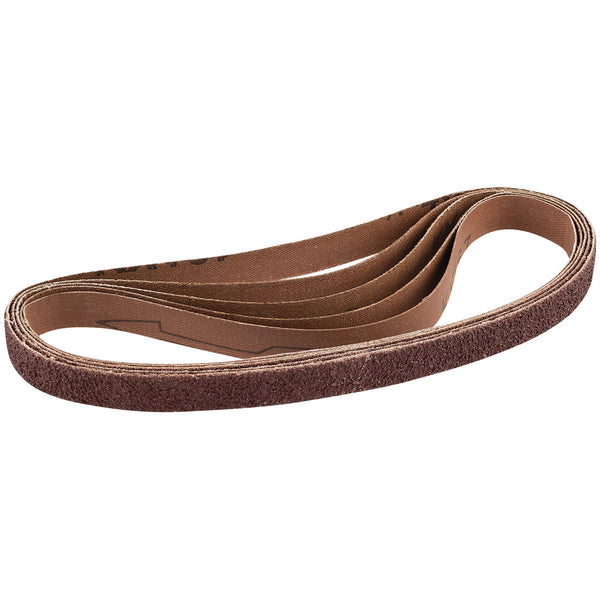 Draper 92455 Assorted Aluminium Oxide Abrasive Belts, 13 x 457mm