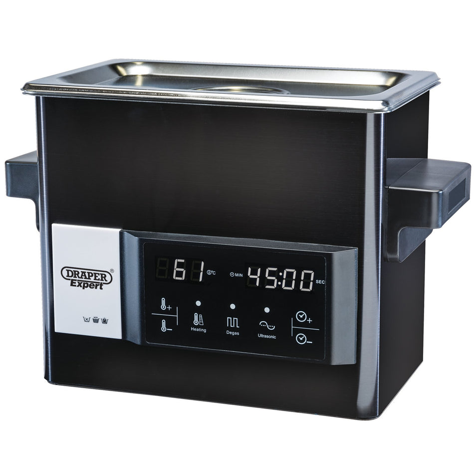Draper 92632 Ultrasonic Cleaning Tank, 3L