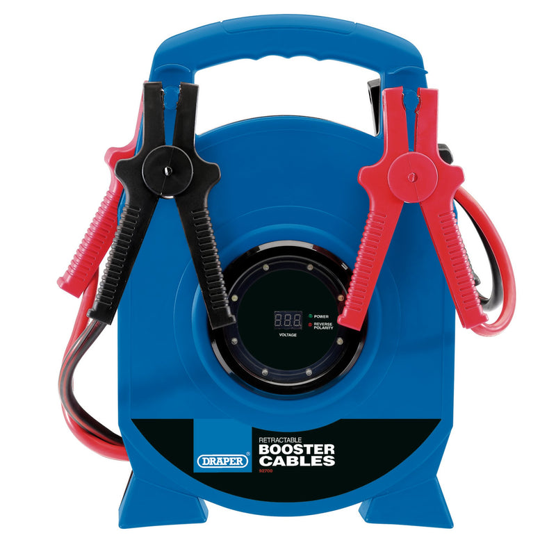 Draper 92700 Retractable Booster Cables, 3.5m x 29mm&sup2;