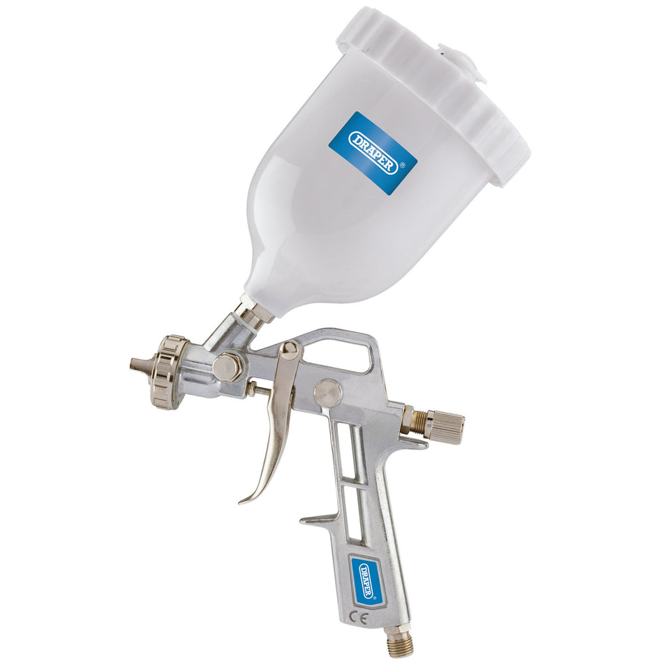 Draper 92971 Gravity Feed Air Spray Gun, 500ml