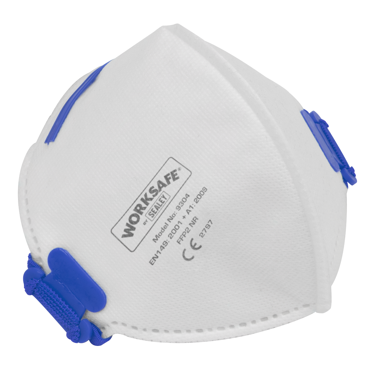 Sealey 9304/10 FFP2 Fold Flat Mask - Pack of 10