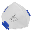 Sealey 9304/10 FFP2 Fold Flat Mask - Pack of 10