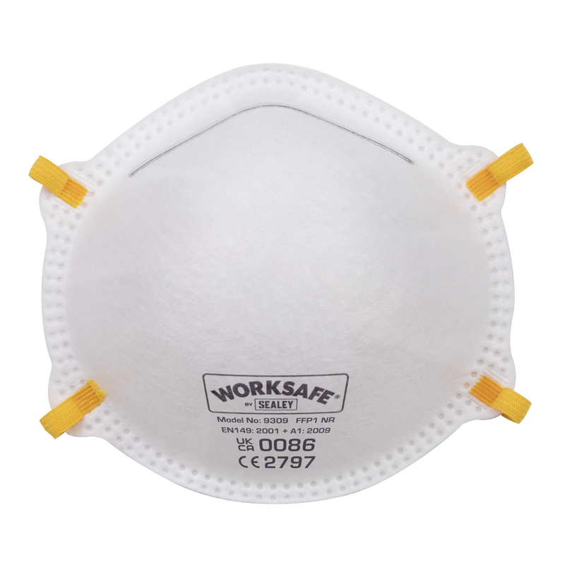 Sealey 9309/10 FFP1 Cup Mask - Pack of 10