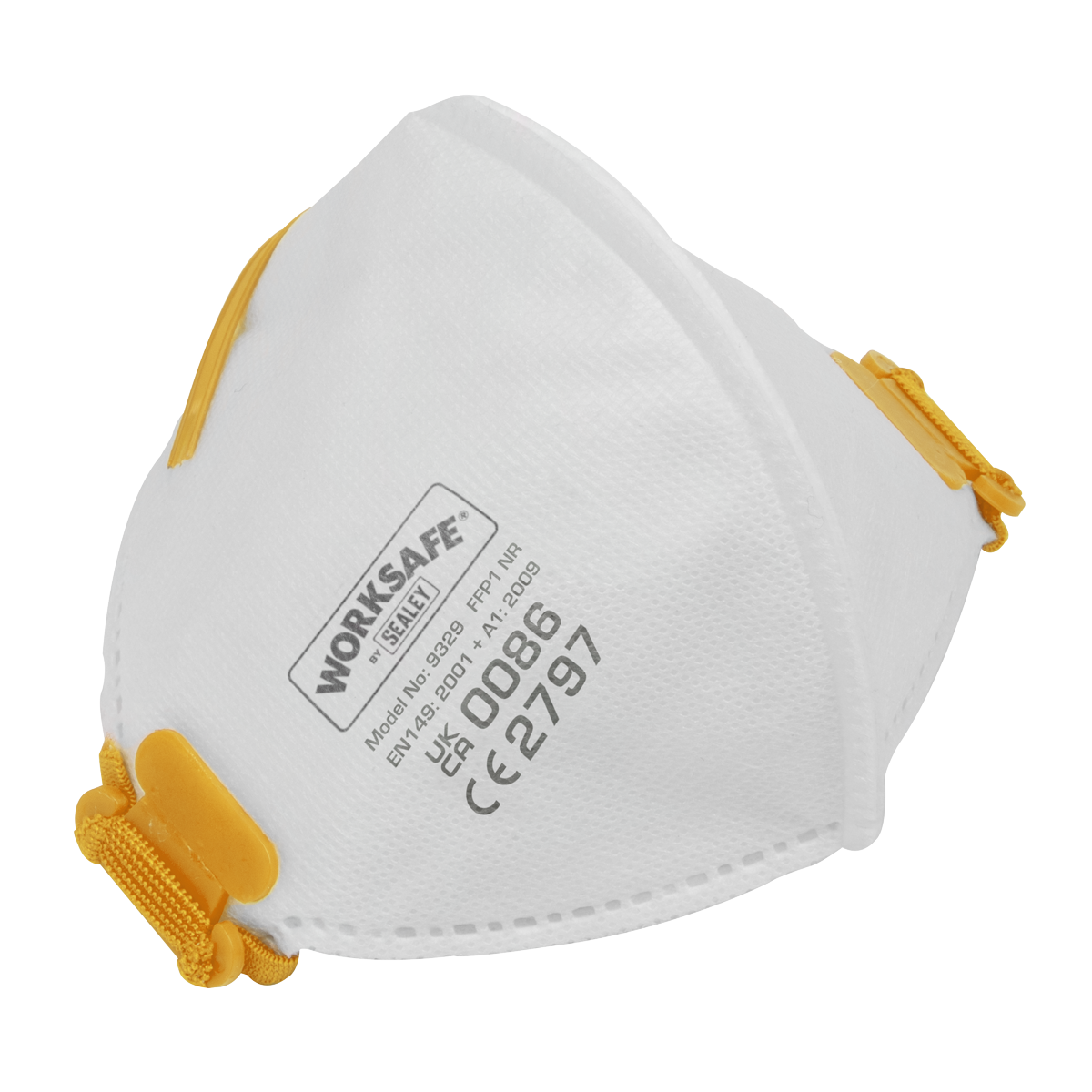 Sealey 9329/10 FFP1 Fold Flat Mask - Pack of 10