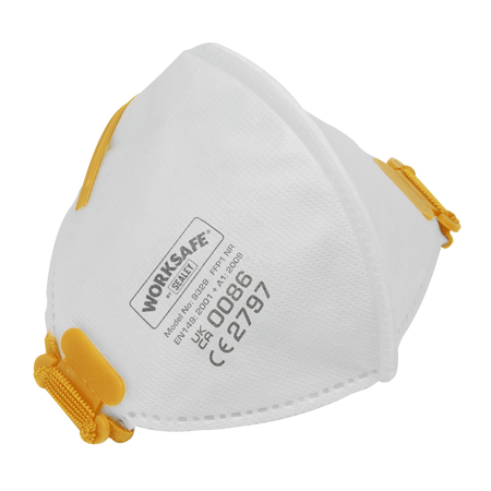 Sealey 9329/10 FFP1 Fold Flat Mask - Pack of 10