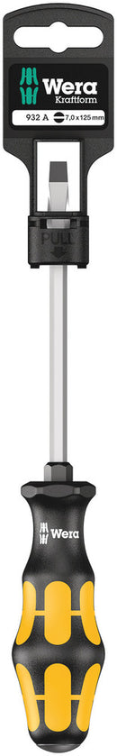 Wera 05100086001 932 A SB Screwdriver for slotted screws, 1.2 x 7 x 125 mm
