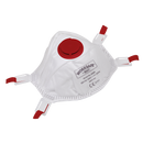 Sealey 9334/10 FFP3 Valved Cup Mask - Pack of 10